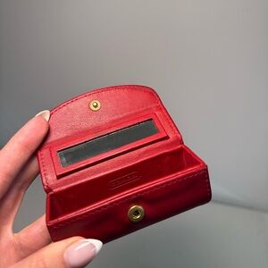 Vintage Coach Red Lipstick Case 💋💄